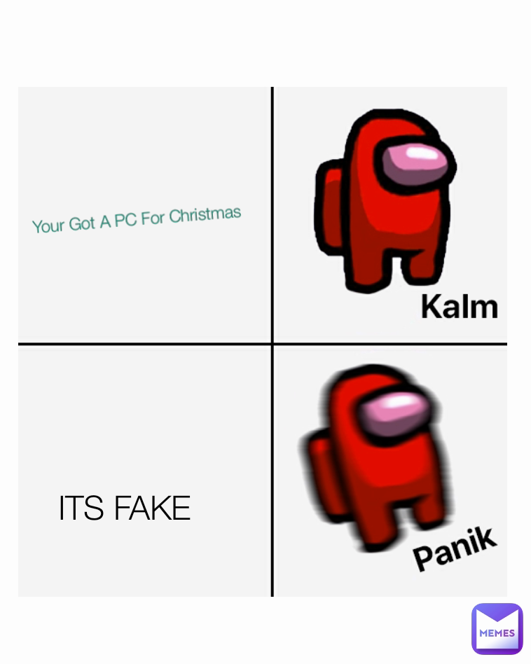 Your Got A PC For Christmas  ITS FAKE