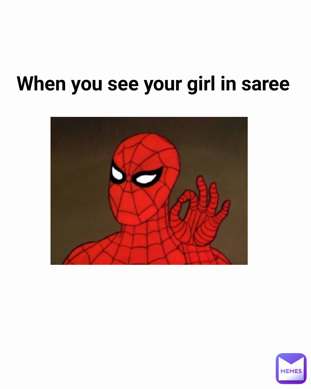 When you see your girl in saree
