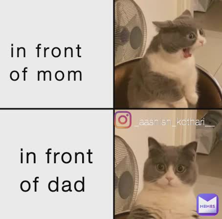 in front of mom in front of dad  _aashish_kothari__