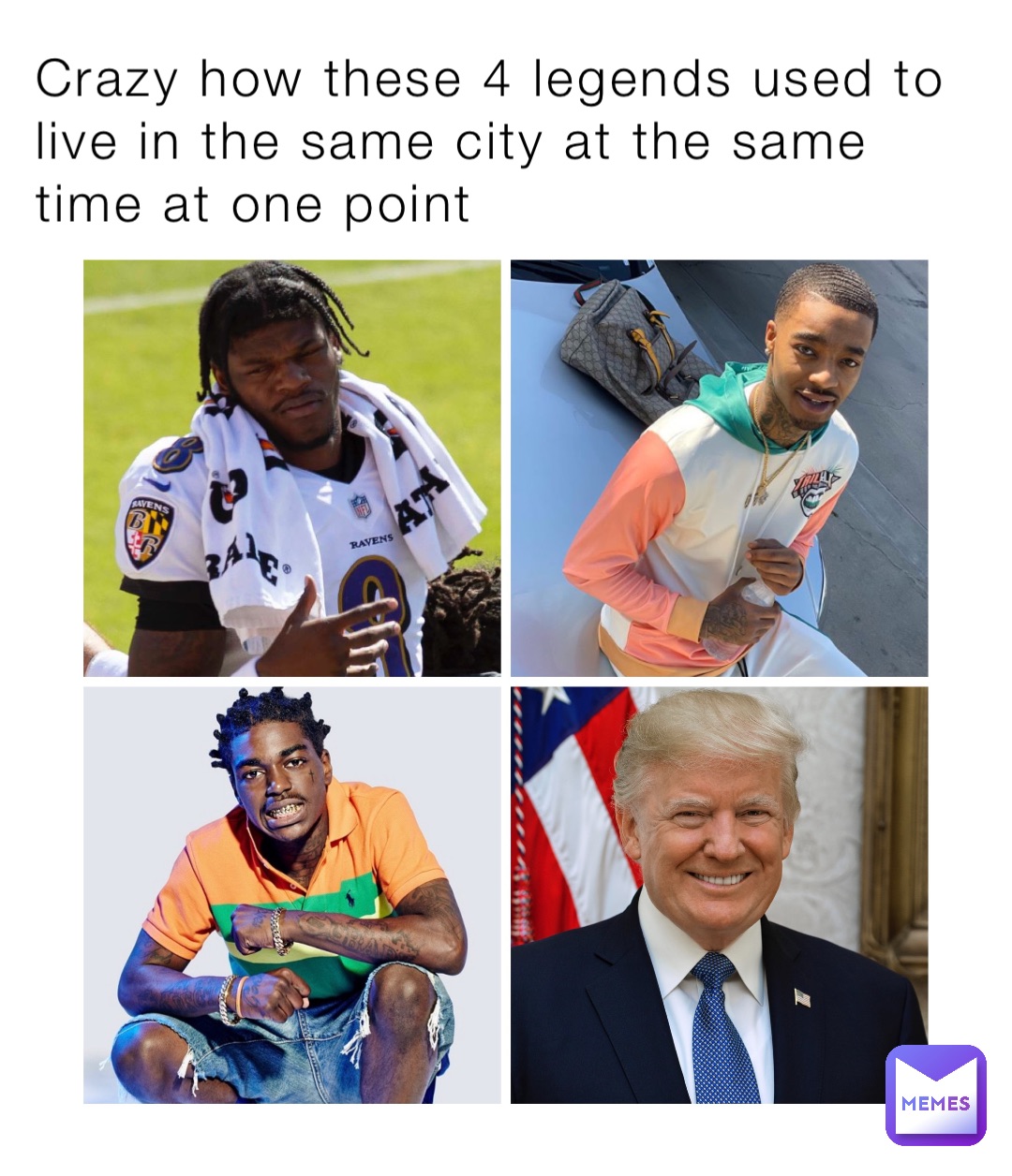 Crazy how these 4 legends used to live in the same city at the same time at one point
