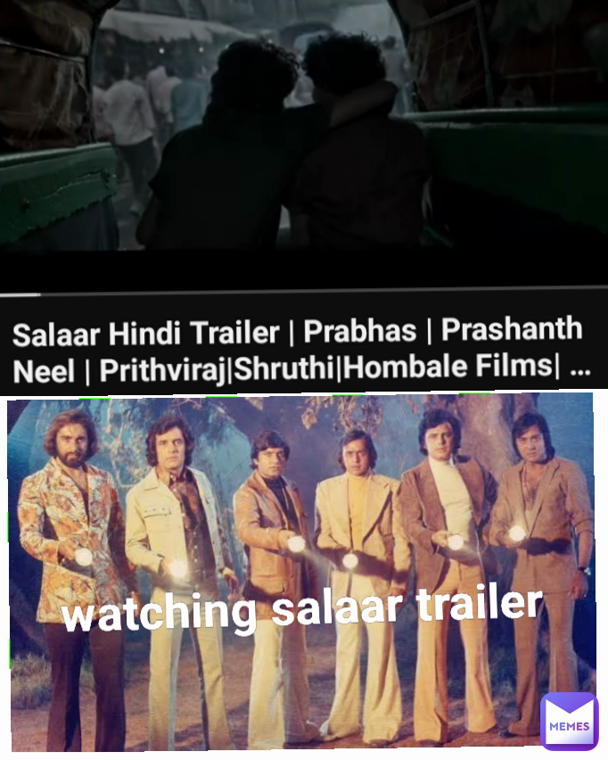 watching salaar trailer