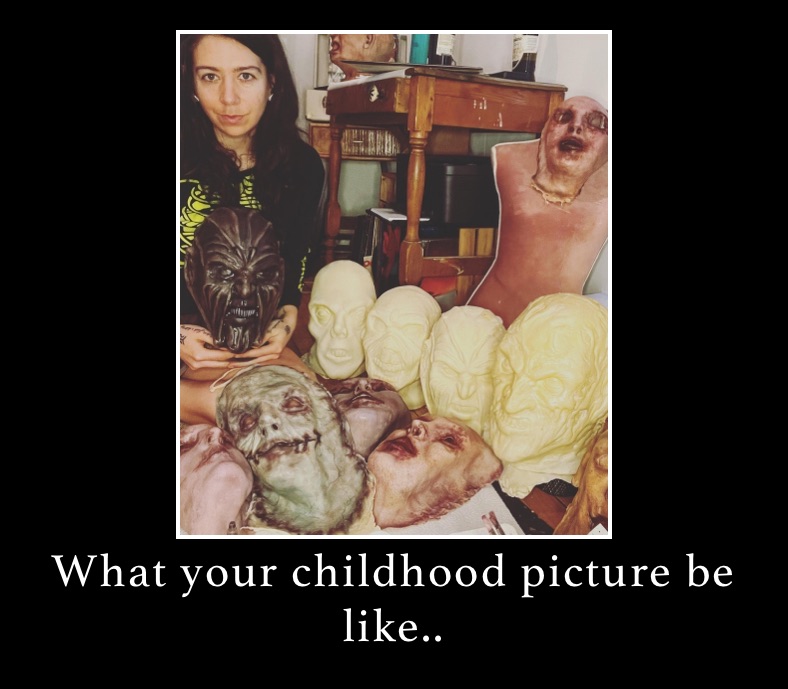 What your childhood picture be like..