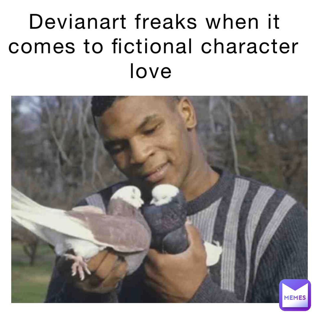 Devianart freaks when it comes to fictional character love