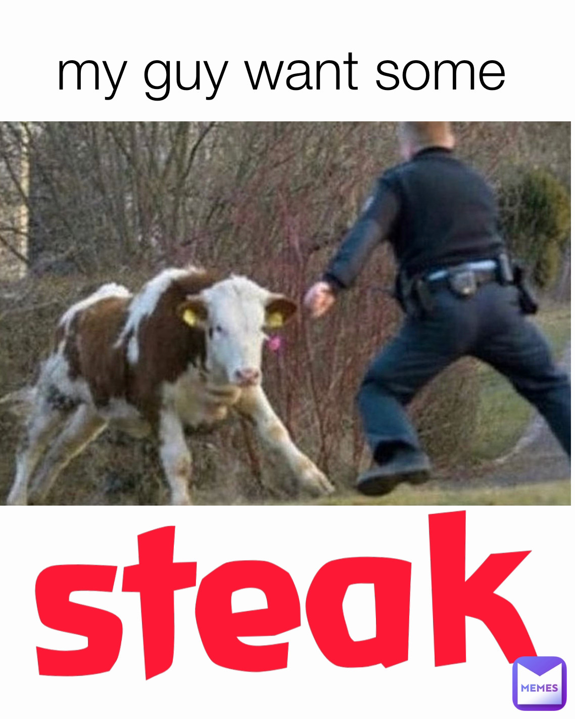  steak  my guy want some 