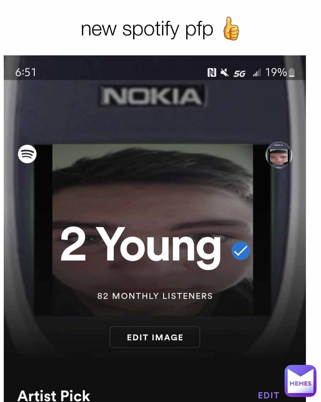 new spotify pfp 👍