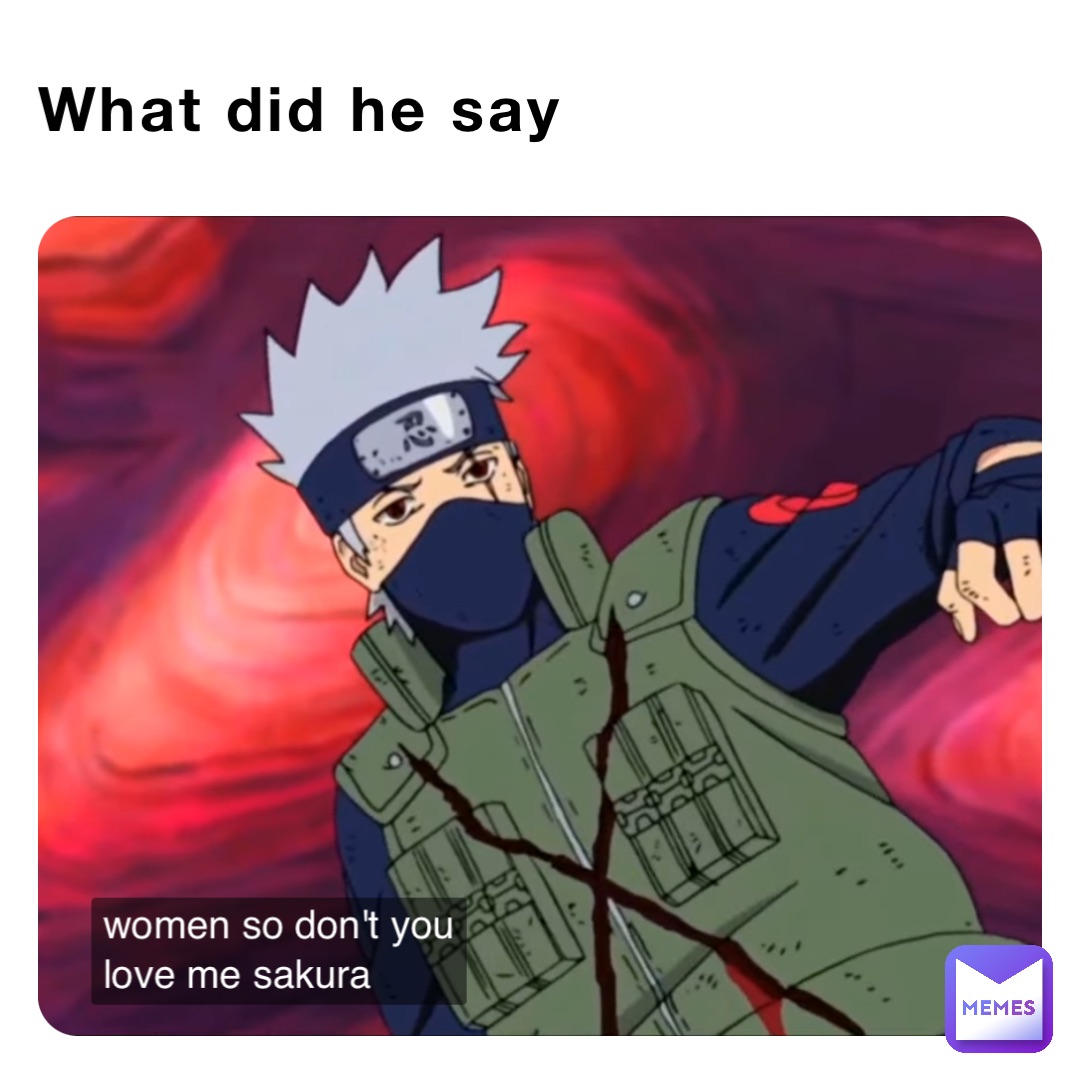What did he say