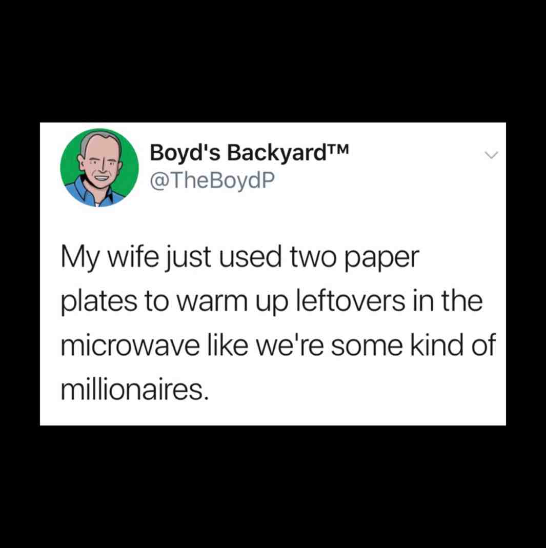 In my defense itās like practically impossible to isolate a single paper plate.