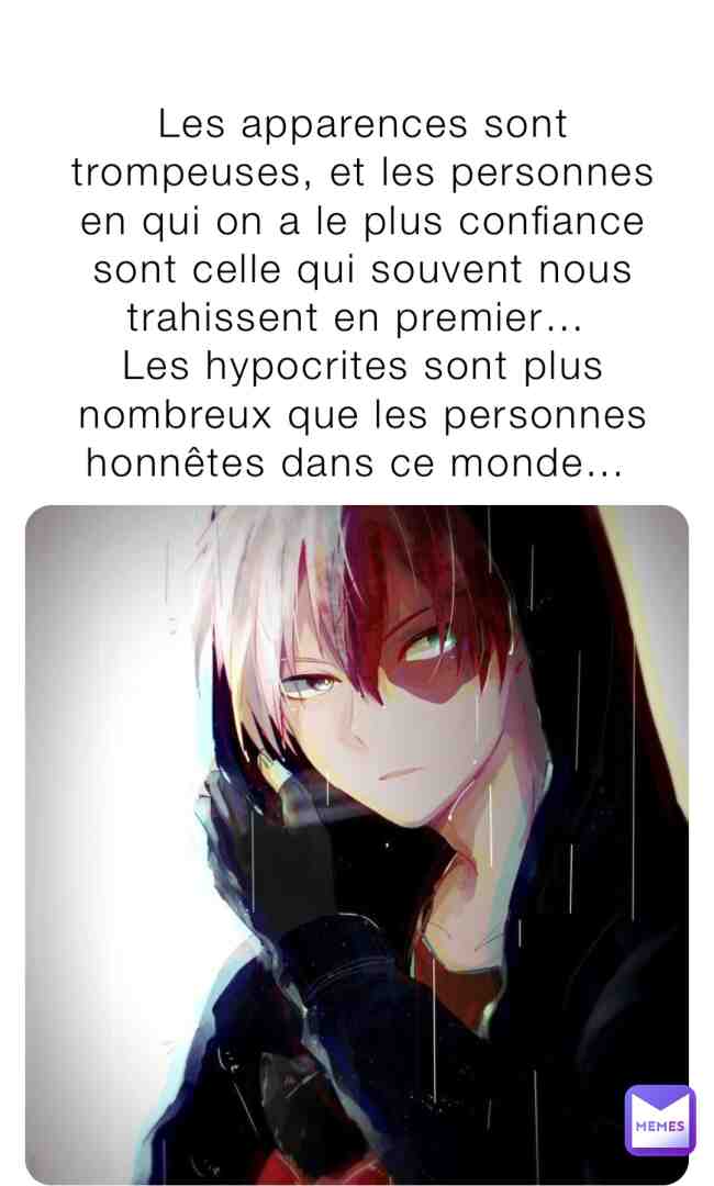#otaku #manga #fakefriends #weeb #anime #friends #amis #ignorance #memes #solitude #jugement #relation #mha #myherosacademia #katsuki #shoto #todoroki #shototodoroki