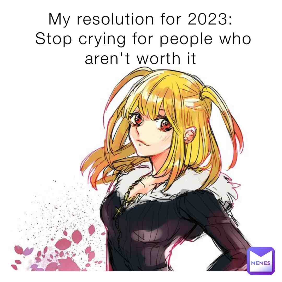 #2023 #resolution #newyear #misamisa #misaamane #misa #love #relation #memes #ignorance #misamisa #deathnote #sentiments #amoursecret #amis #fille #girl #yuri #friends #anime #weeb #famille #frereetsoeur #fakefriends #amitié #amour #manga #otaku
