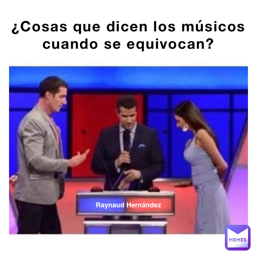 ¿Cosas que dicen los músicos cuando se equivocan?