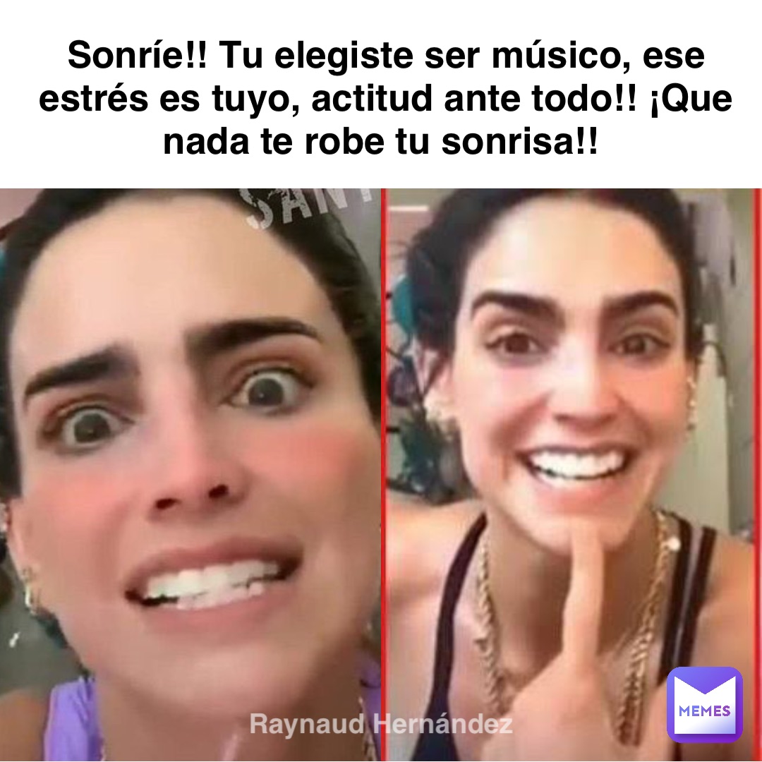 Sonríe!! Tu elegiste ser músico, ese estrés es tuyo, actitud ante todo!! ¡Que nada te robe tu sonrisa!!