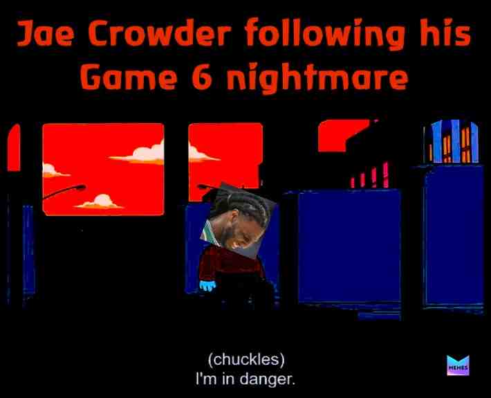 Boo 🎃 #jaecrowder #jaecrowdermeme #jaecrowdermemes #bossman #bossmann99 #nba #nbafinals #nbabasketball #nbamemes #nbameme #nbaplayoffs #nbaseason #nbaseason2020 #miamiheat #miamiheatmeme #miamiheatmemes #memes #meme #funny #funnymemes #nightmare #nightmarememe #nightmarememes #dream #dreammeme #dreammemes #simpsons #simpsonsmeme #simpsonsmemes #simpsons