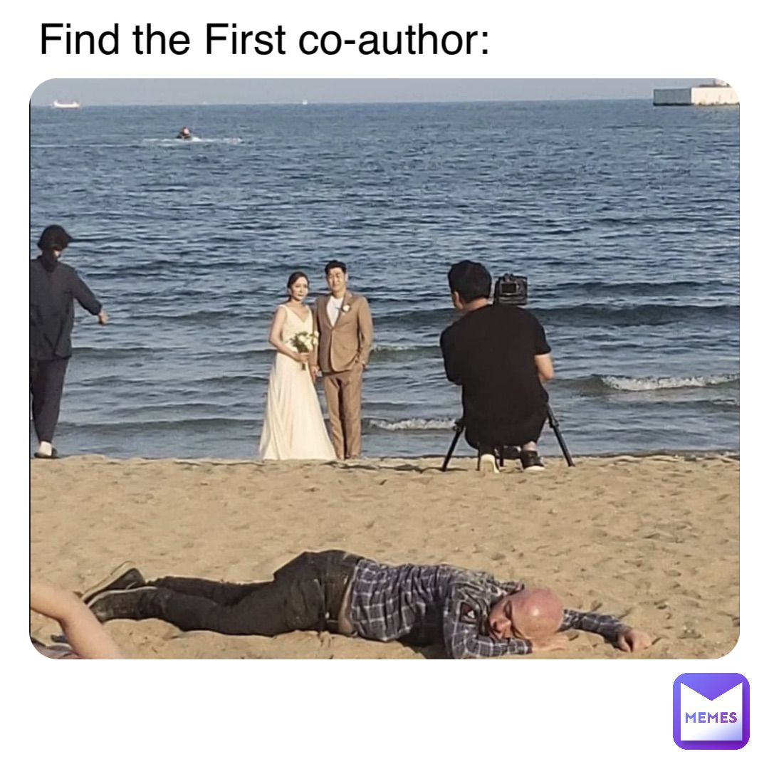 Find the First co-author: