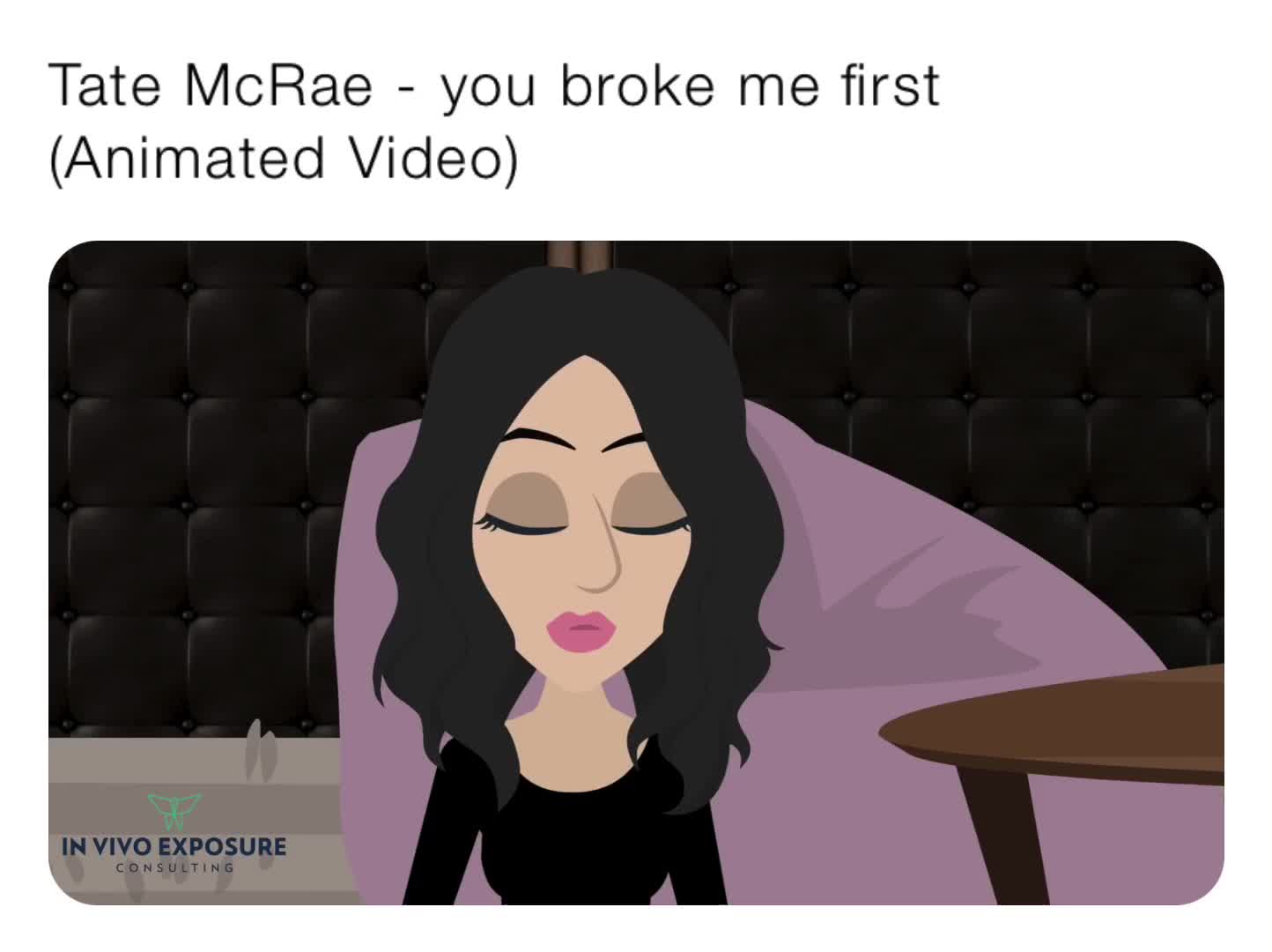 Tate McRae - you broke me first (Animated Video) | @OverTymeSimms | Memes