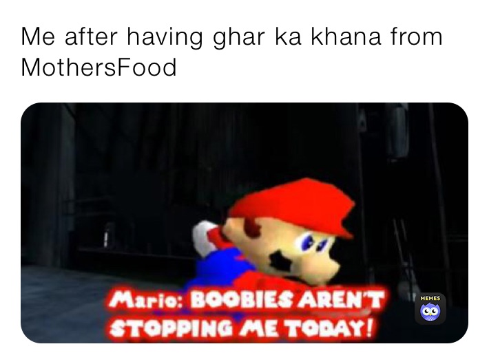 Me after having ghar ka khana from MothersFood