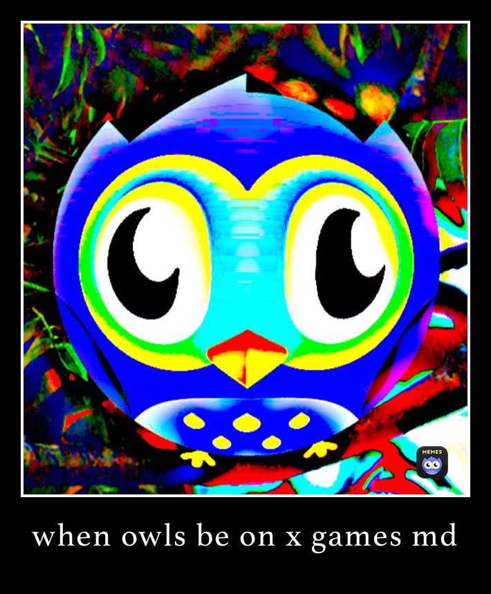 when owls be on x games md