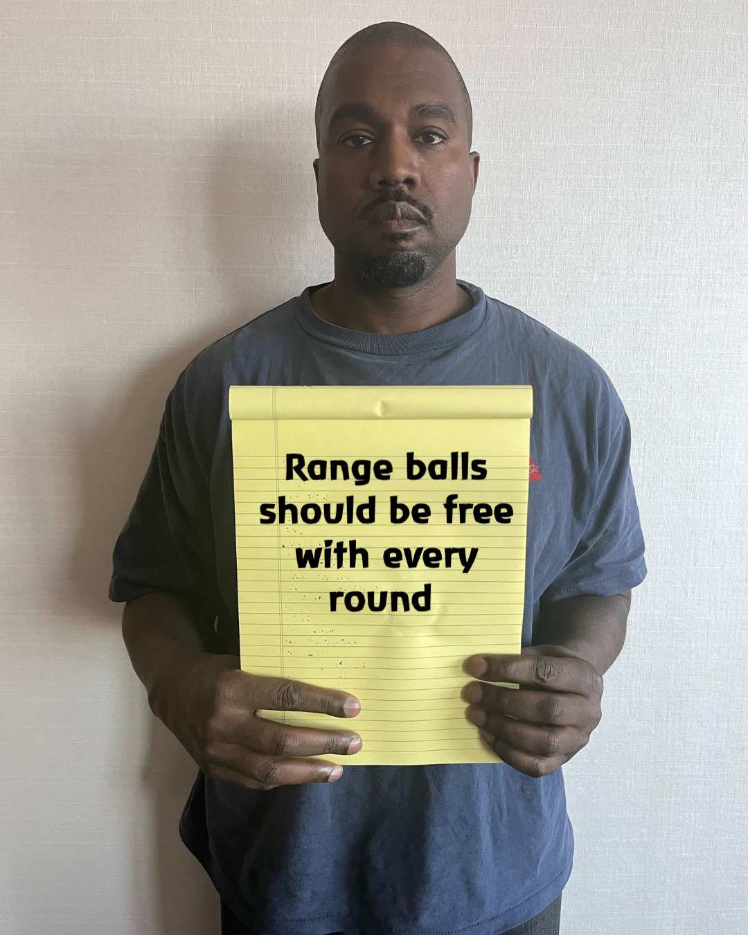 Range balls should be free with every round