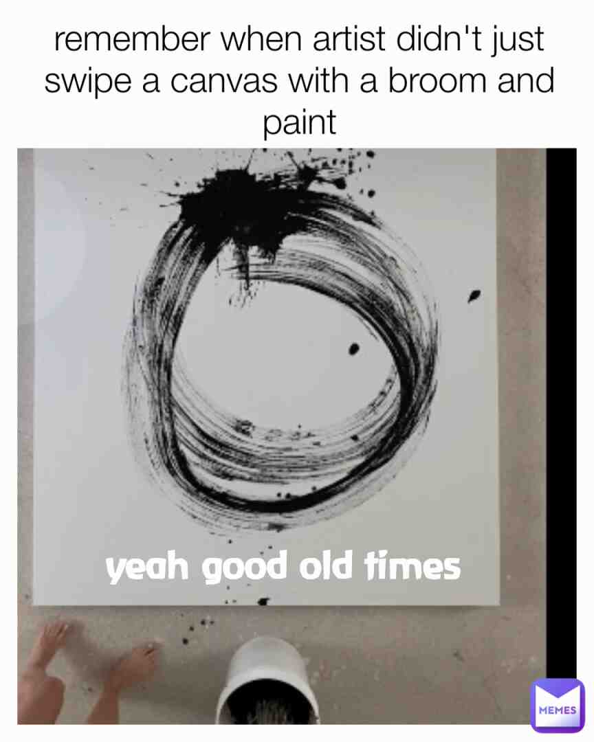Ahh, those days...