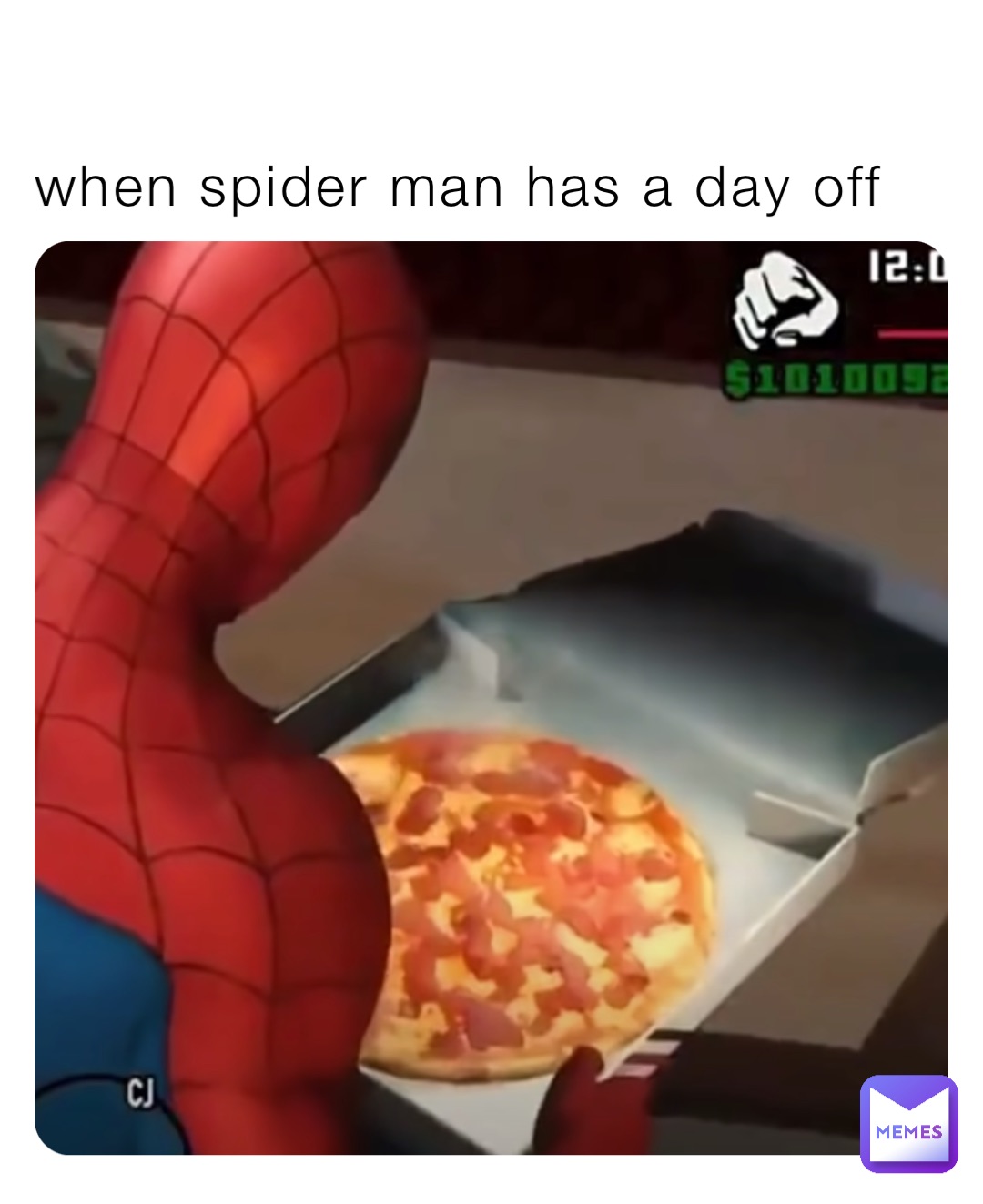 when spider man has a day off