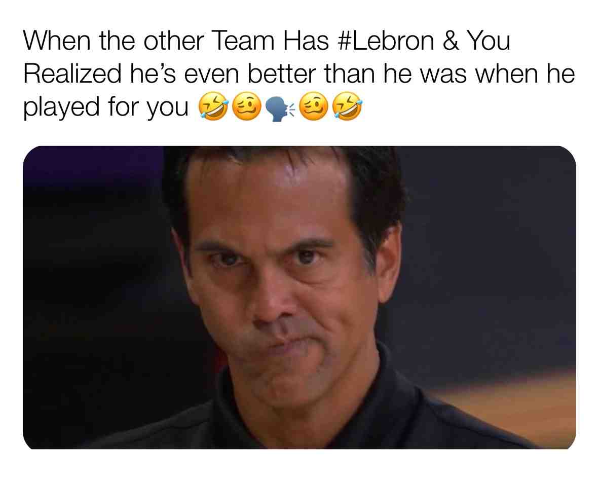 #gm # #funnymeme #lakers #lebron #miamiheat #nba