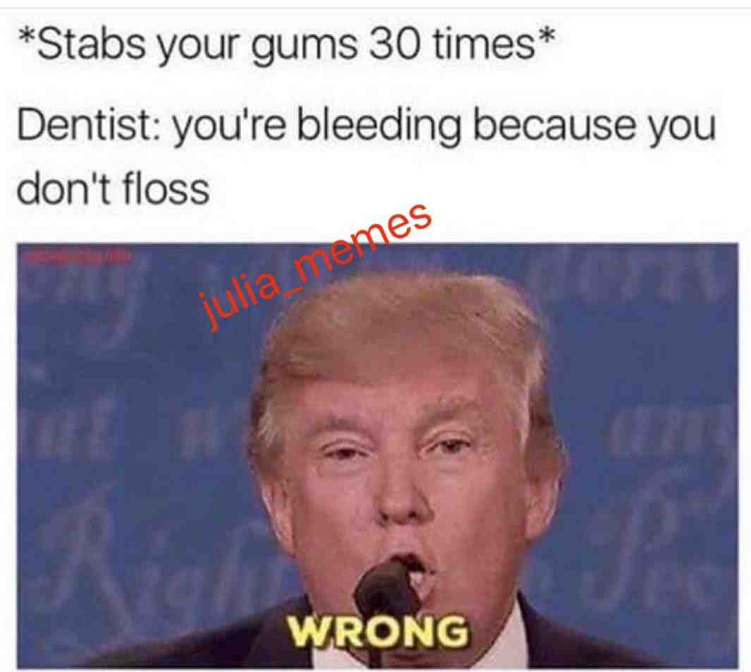 ​ #Trumptheclown  ​ #Gumsbleed  #doctor