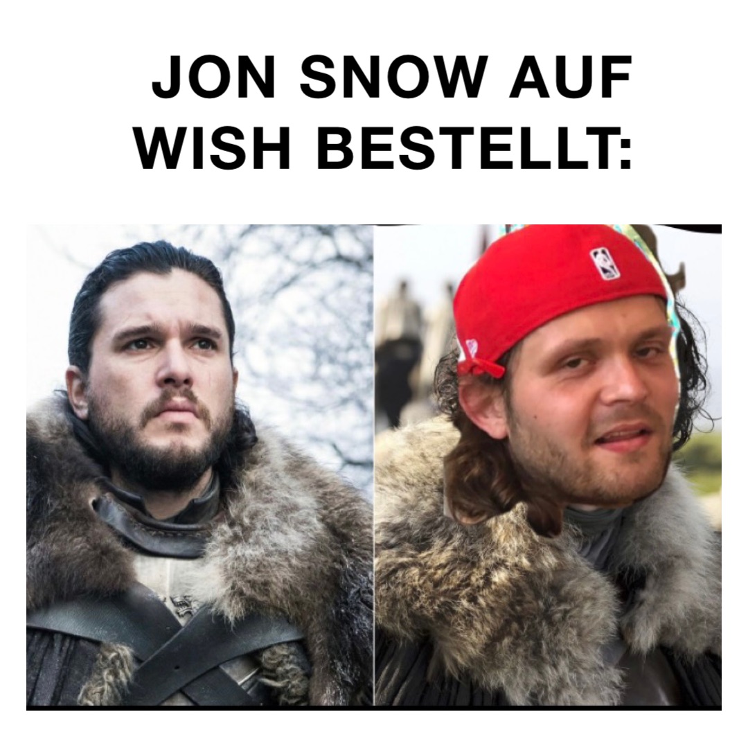 Jon Snow auf Wish bestellt: