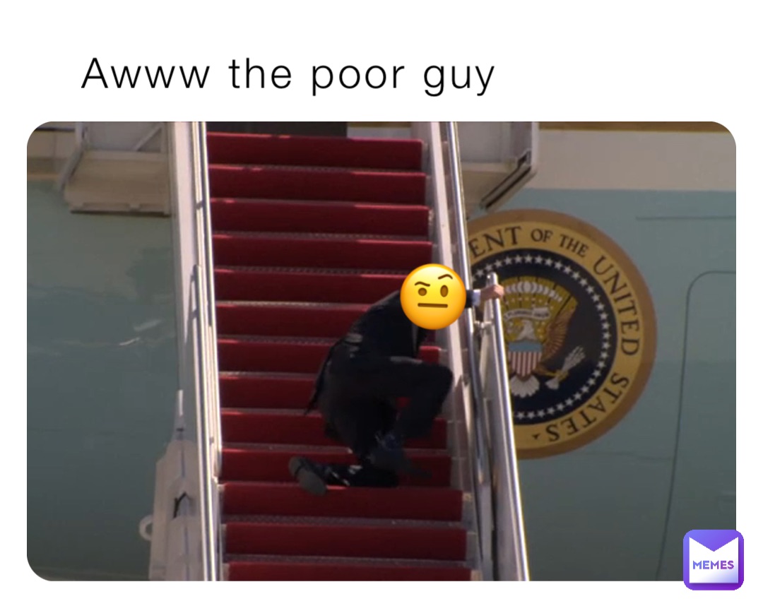 Awww the poor guy 🤨