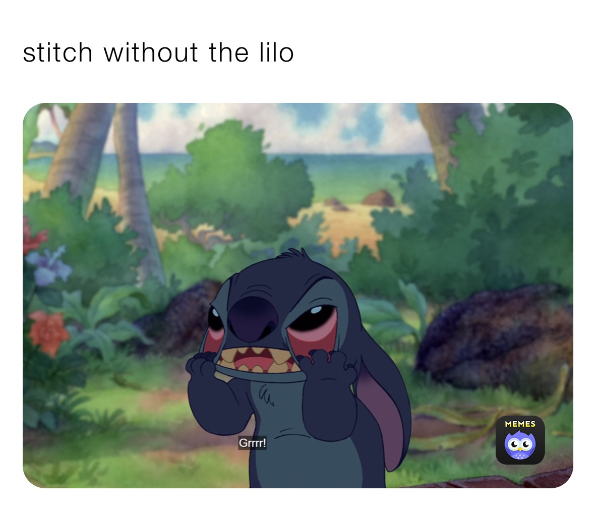 stitch without the lilo 