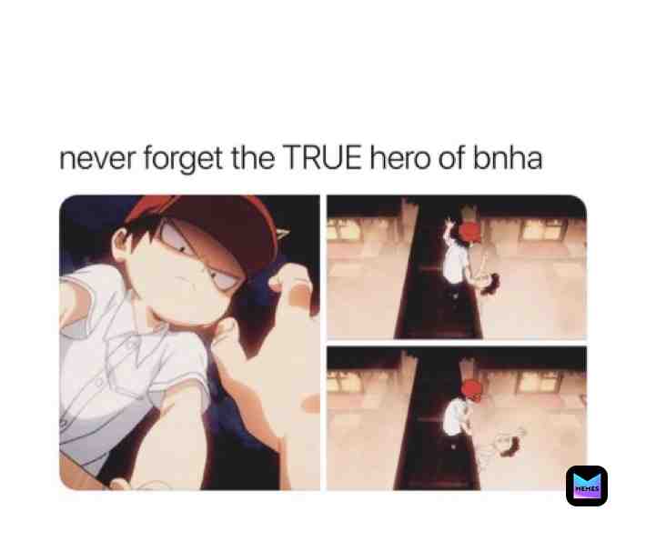 Never have never will  #myhero  #myheromemes  #myheroacadamia