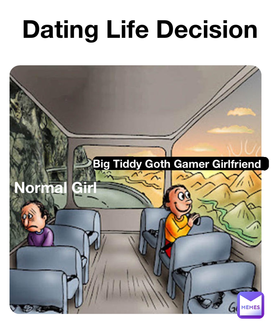 Normal Girl Big Tiddy Goth Gamer Girlfriend Dating Life Decision