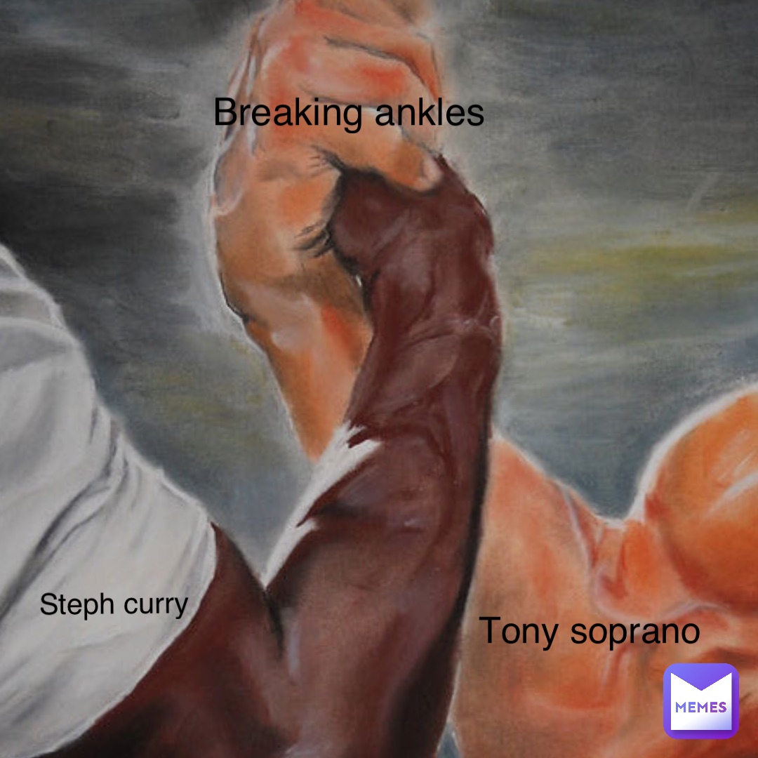 Steph Curry Tony Soprano breaking ankles