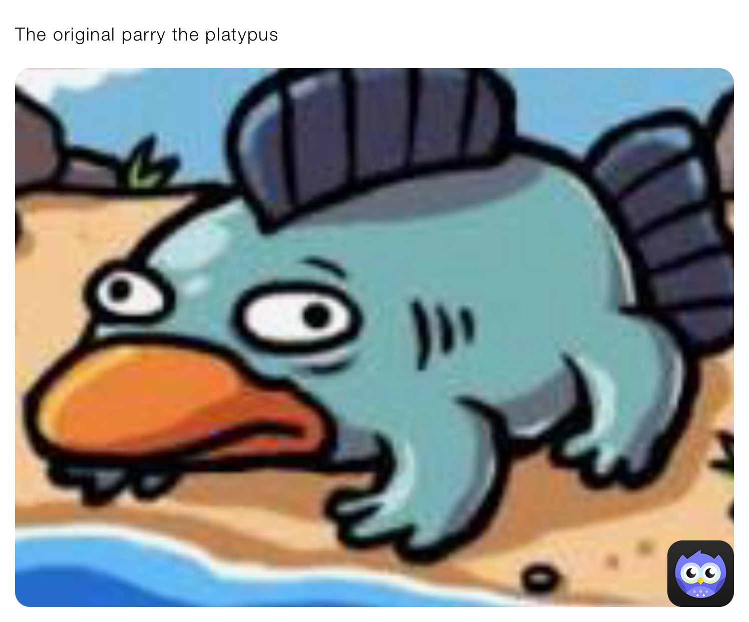 The original parry the platypus 