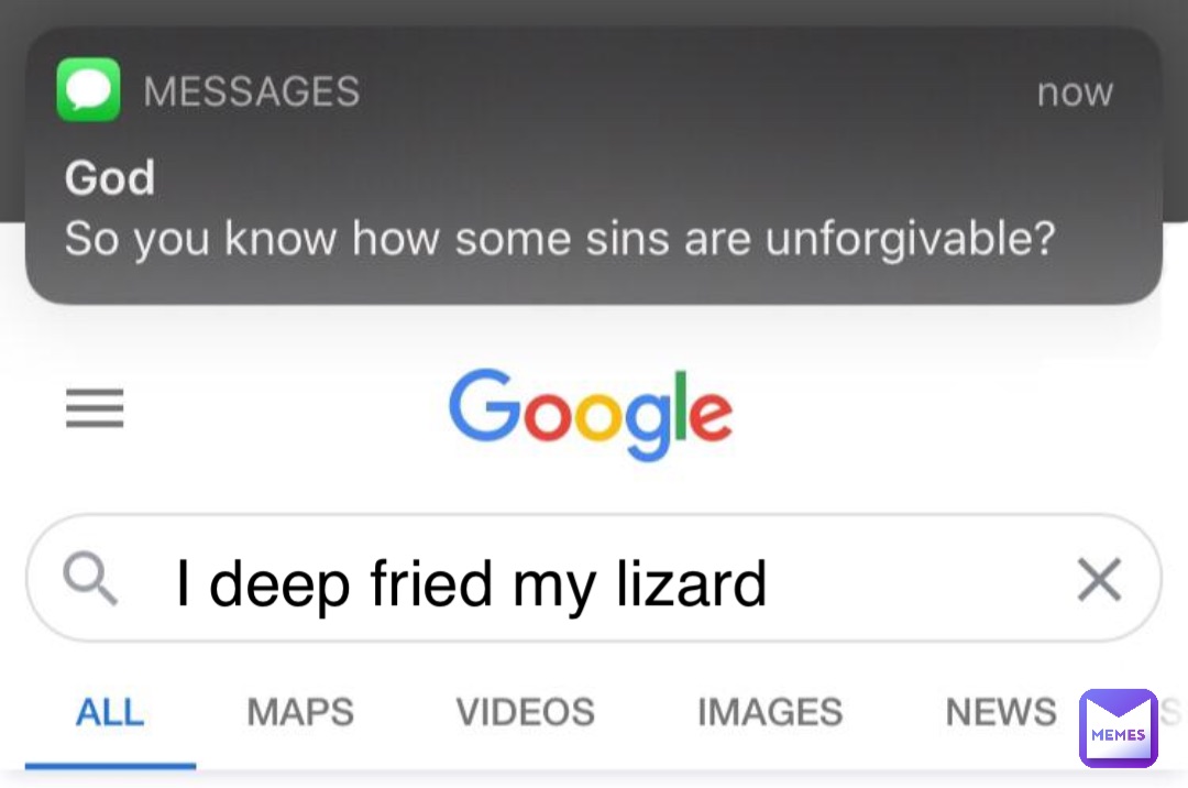 I deep fried my lizard