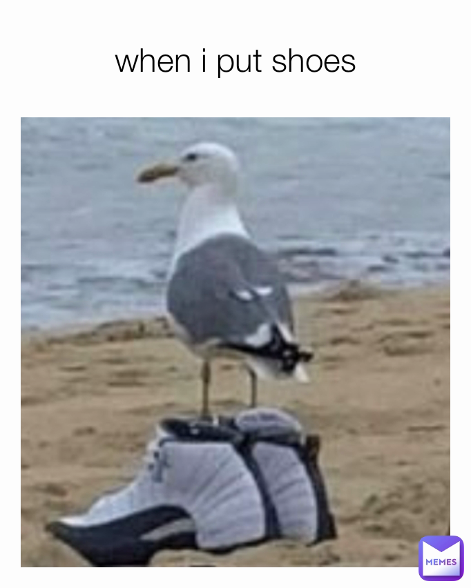 when i put shoes | @notfunnypictures | Memes