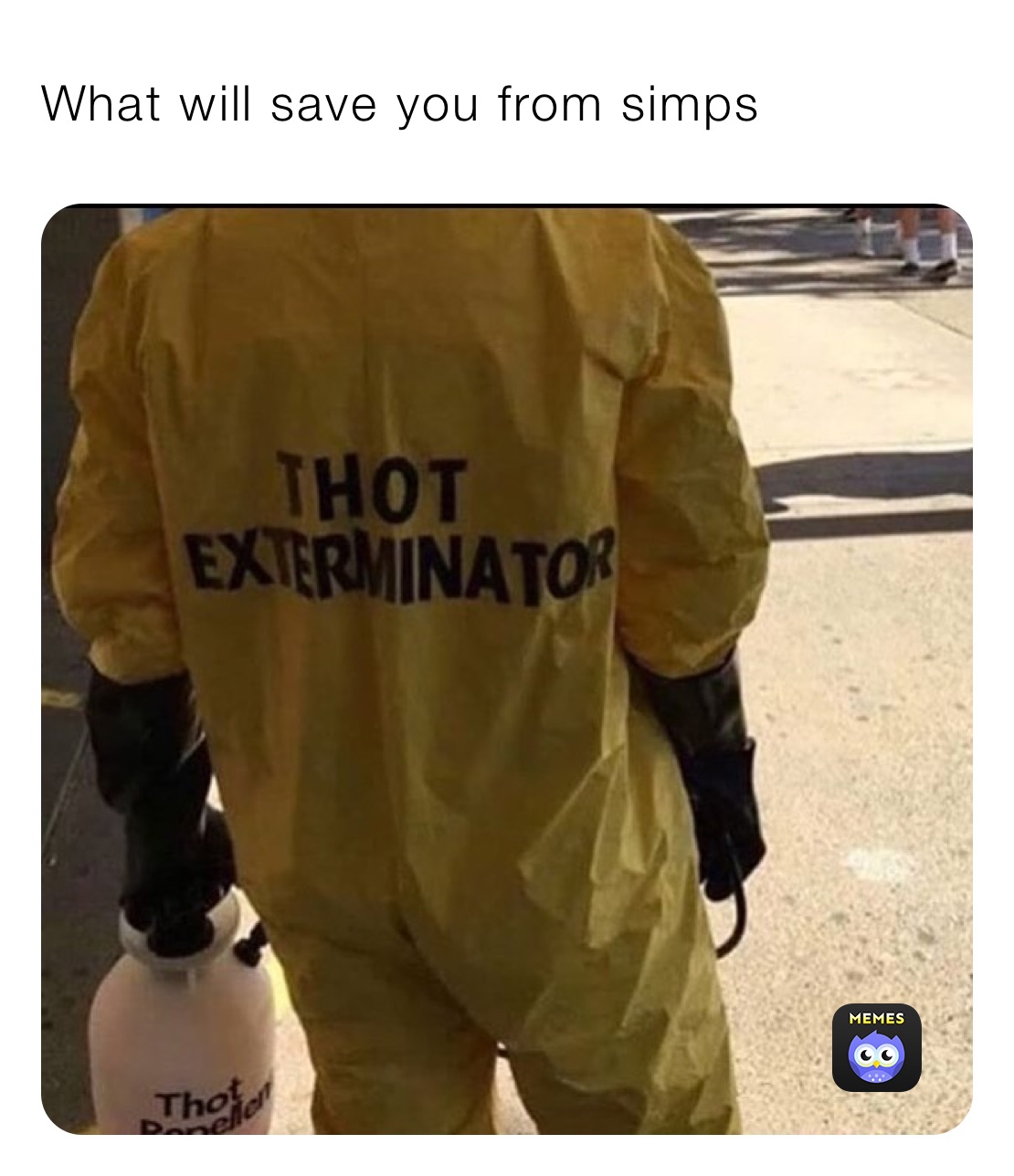 What will save you from simps