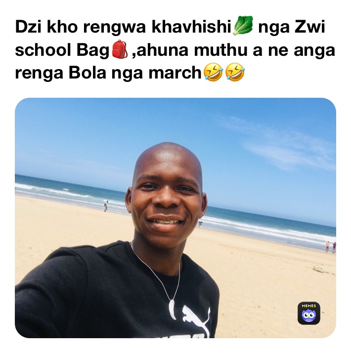 Dzi kho rengwa khavhishi🥬 nga Zwi school Bag🎒,ahuna muthu a ne anga renga Bola nga march🤣🤣