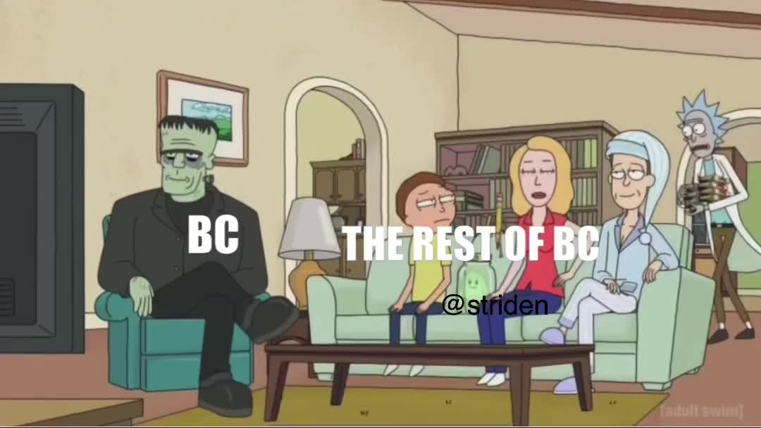 Bc current state right now lol  #memes  #workmemes  #lol  #rickandmorty  #BC  #Stateofemergency