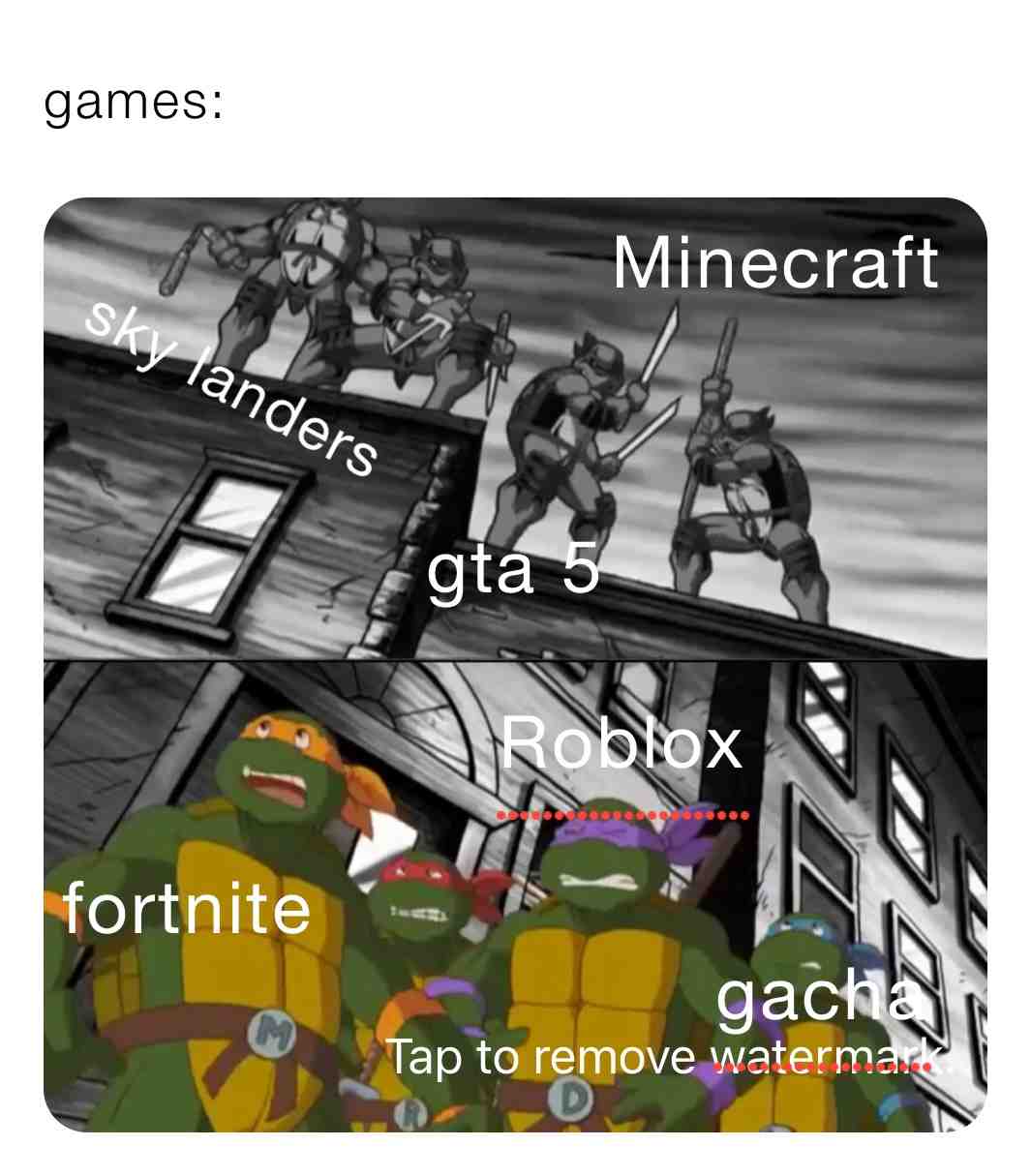 Meme shared by @Theonebob