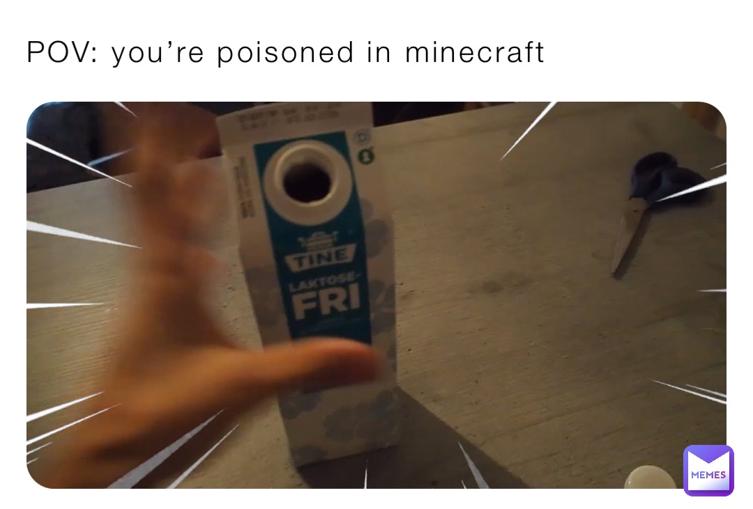 POV: you’re poisoned in minecraft