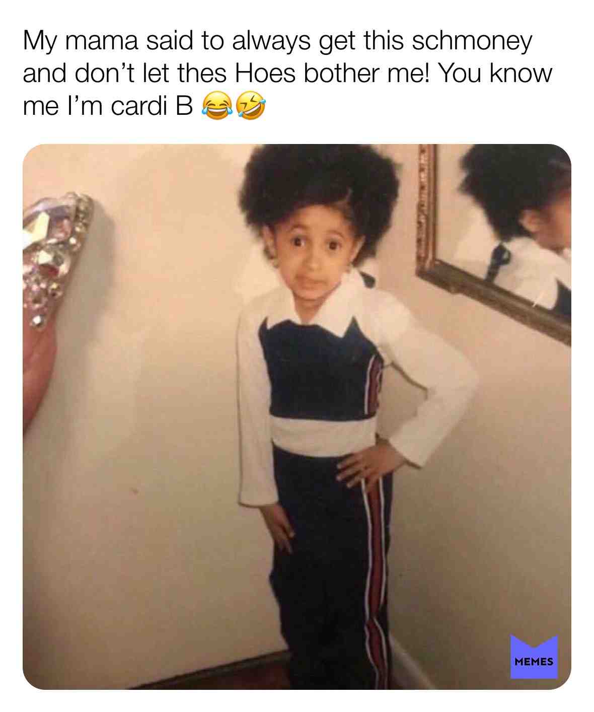 #cardib #cardi #humor #motivation #motivationalquotes #motivational #quote #funnymemes #memesdaily #funnymemes #memesdaily