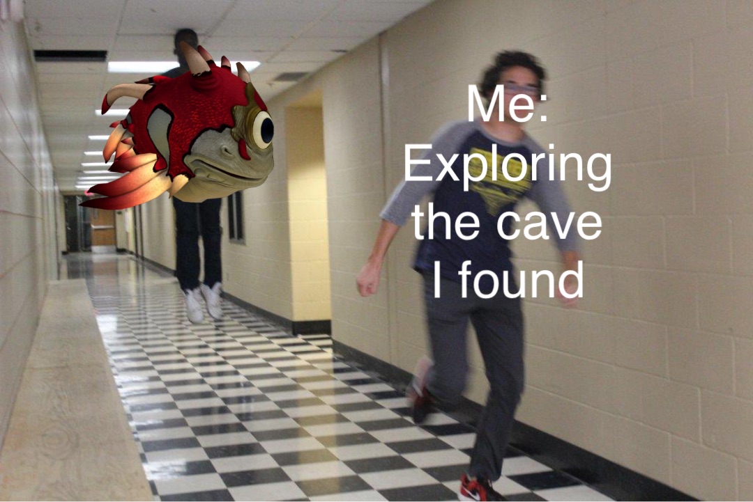 Me:
Exploring
the cave
I found