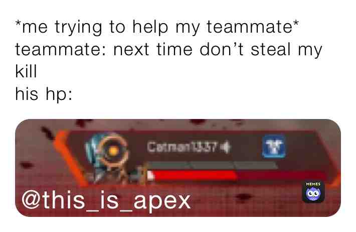 #gaming #pubg #apexlegends #fortnite #battleroyale #cod #pcgaming #xbox #playstation #apexlegendsmemes #gamingmemes #esports #callofduty