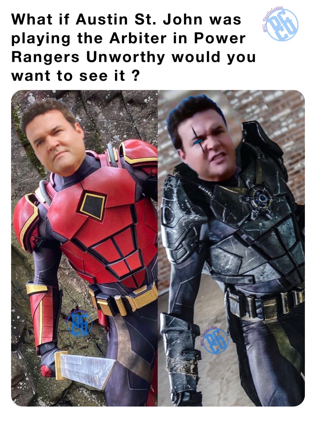 What if Austin St. John was playing the Arbiter in Power Rangers Unworthy would you want to see it ?