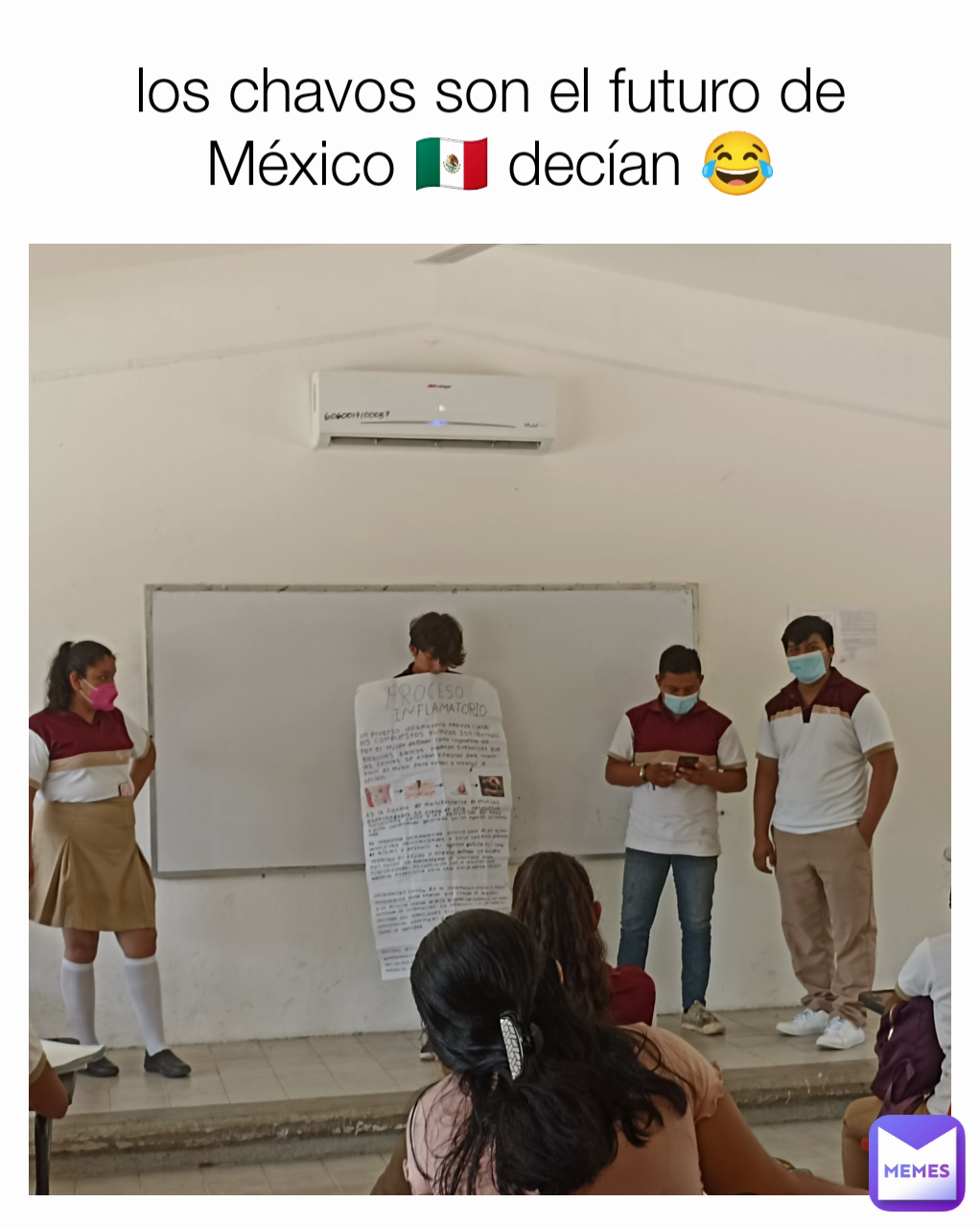 los chavos son el futuro de México 🇲🇽 decían 😂