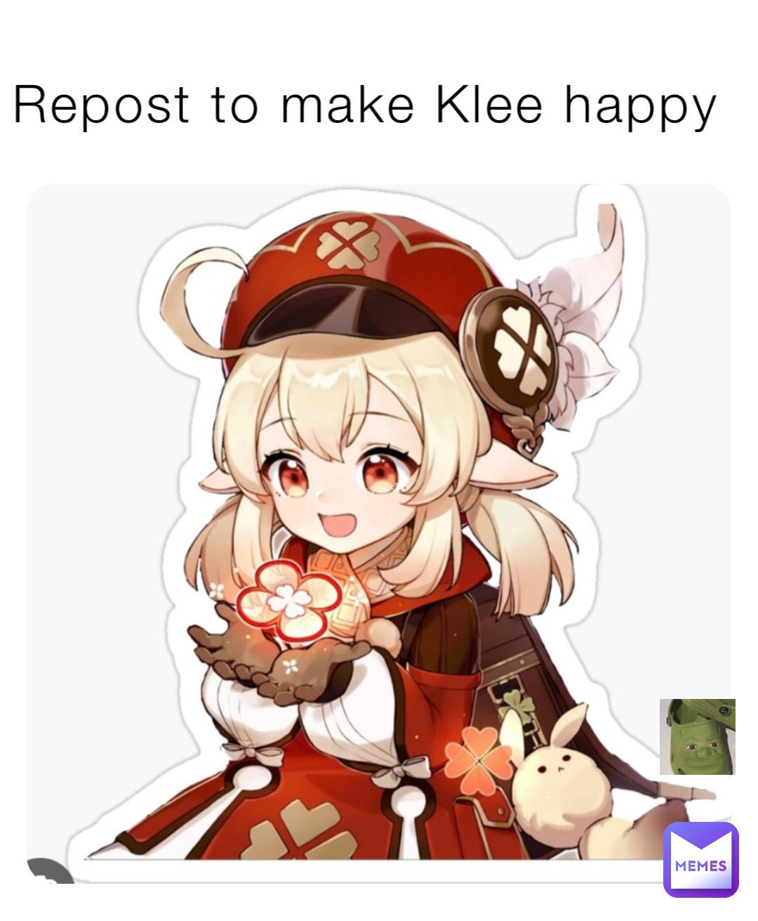 Repost to make Klee happy