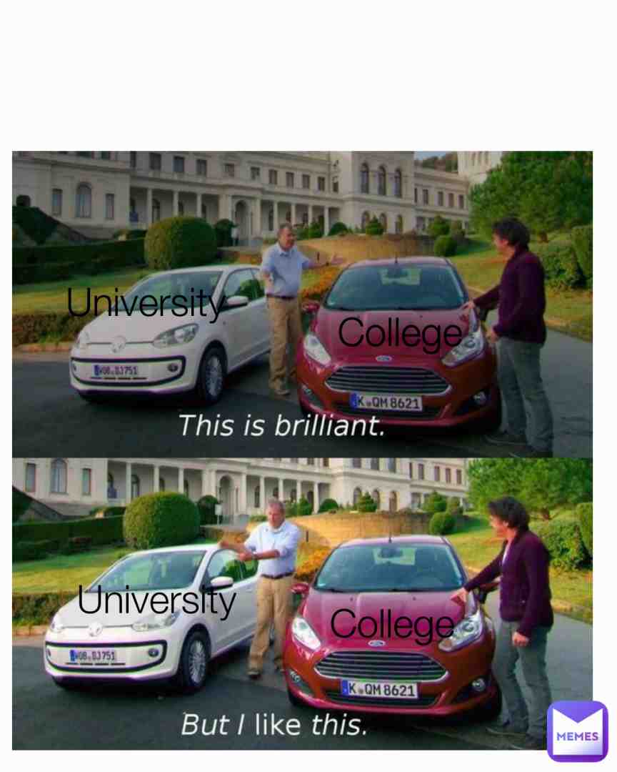 Collage vs University