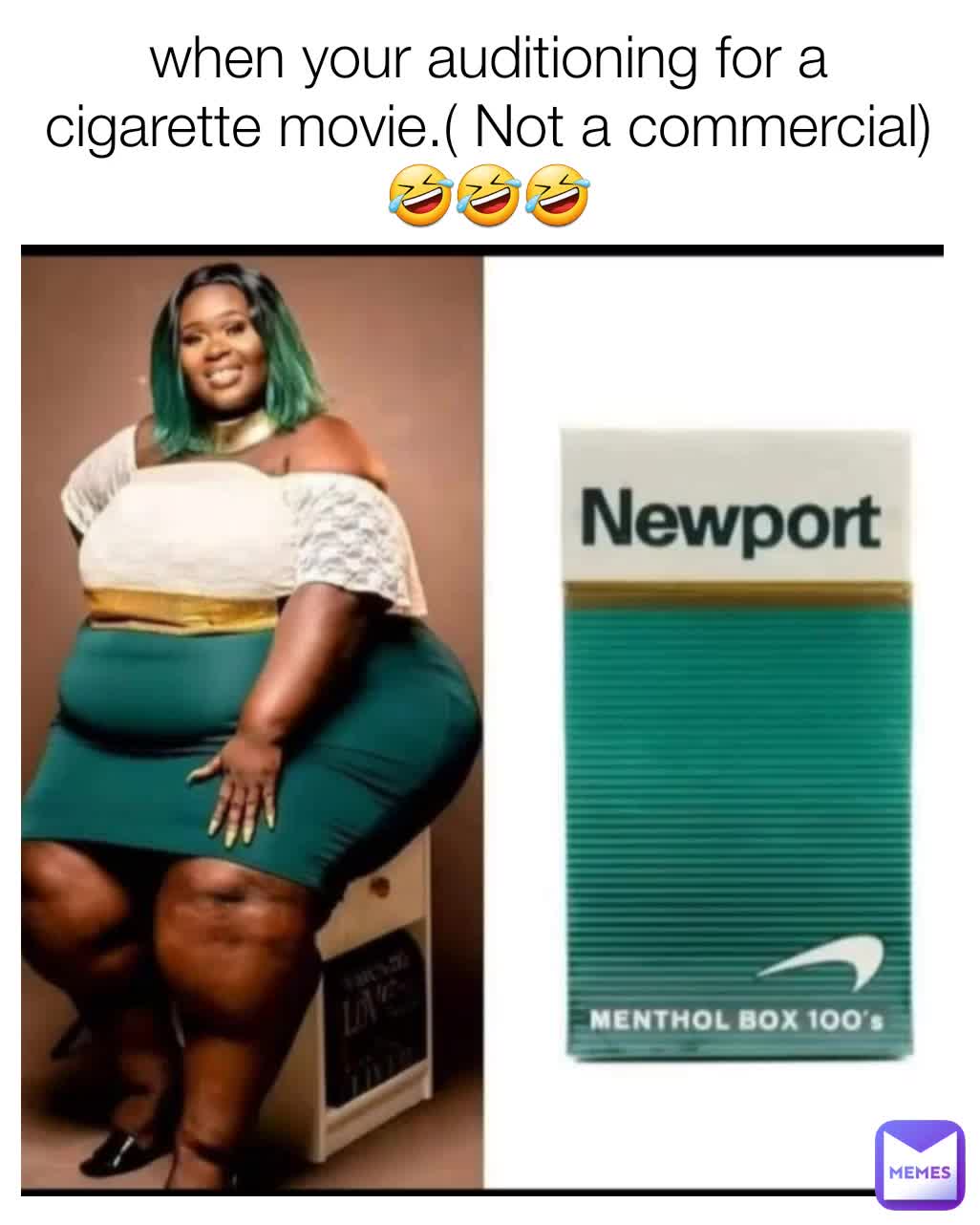 Meme shared by @whoyube