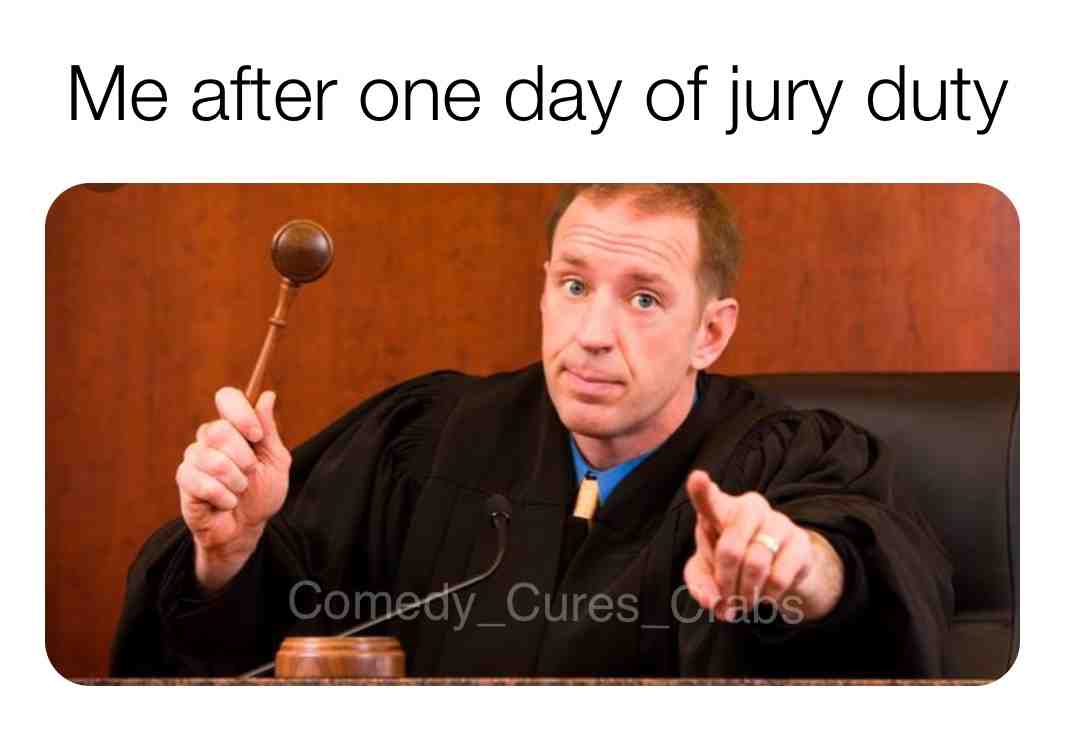 #juryduty  #lawandorder