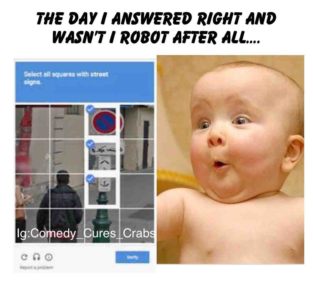 I’m not robot man
