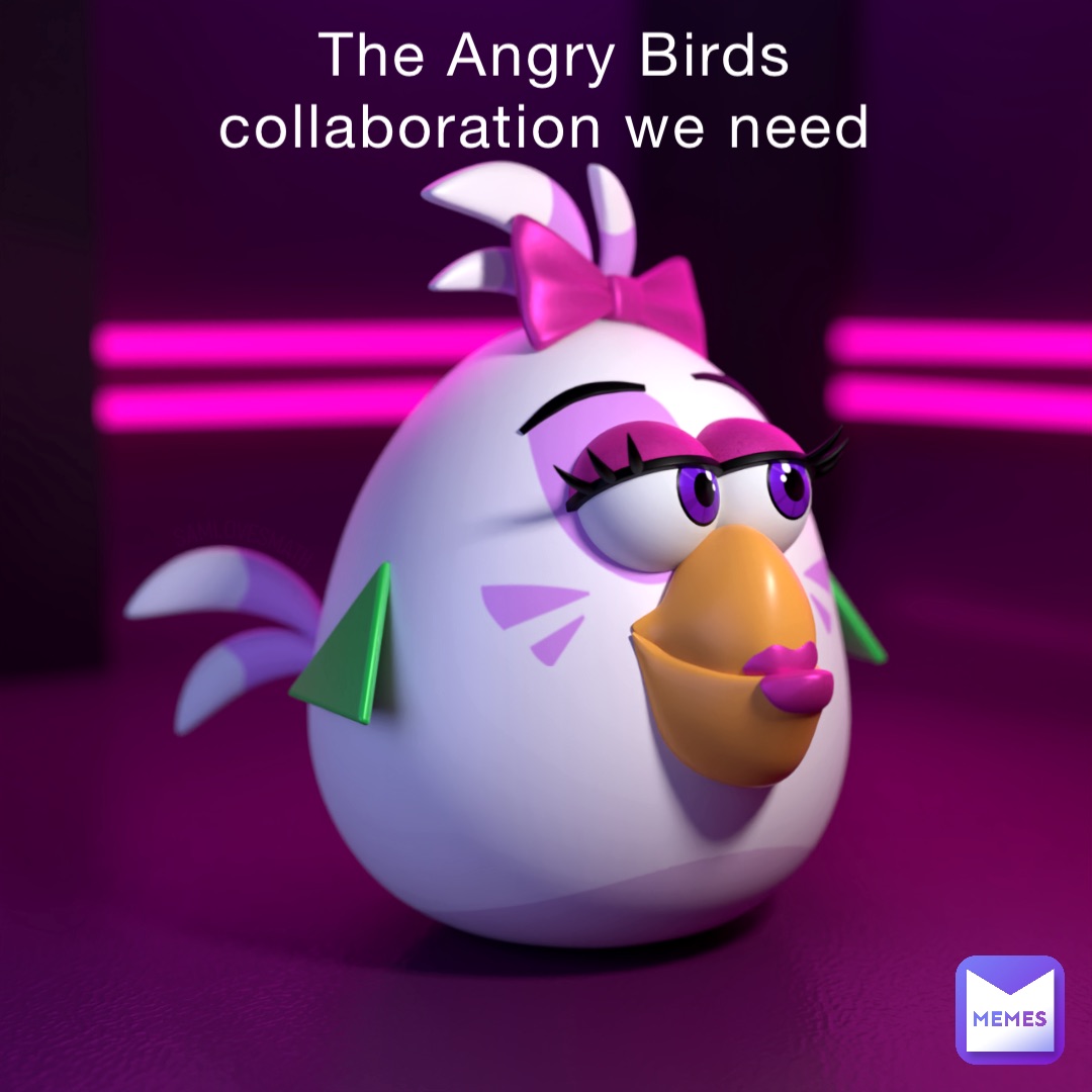 The Angry Birds collaboration we need